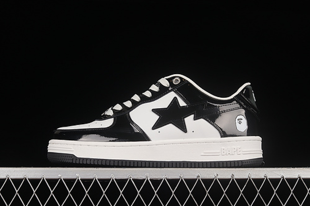 Bape Bape BAPESTA TOKYO SNEAKERS BLACK/BLACK/BLACK · 1H70191001, photo 1