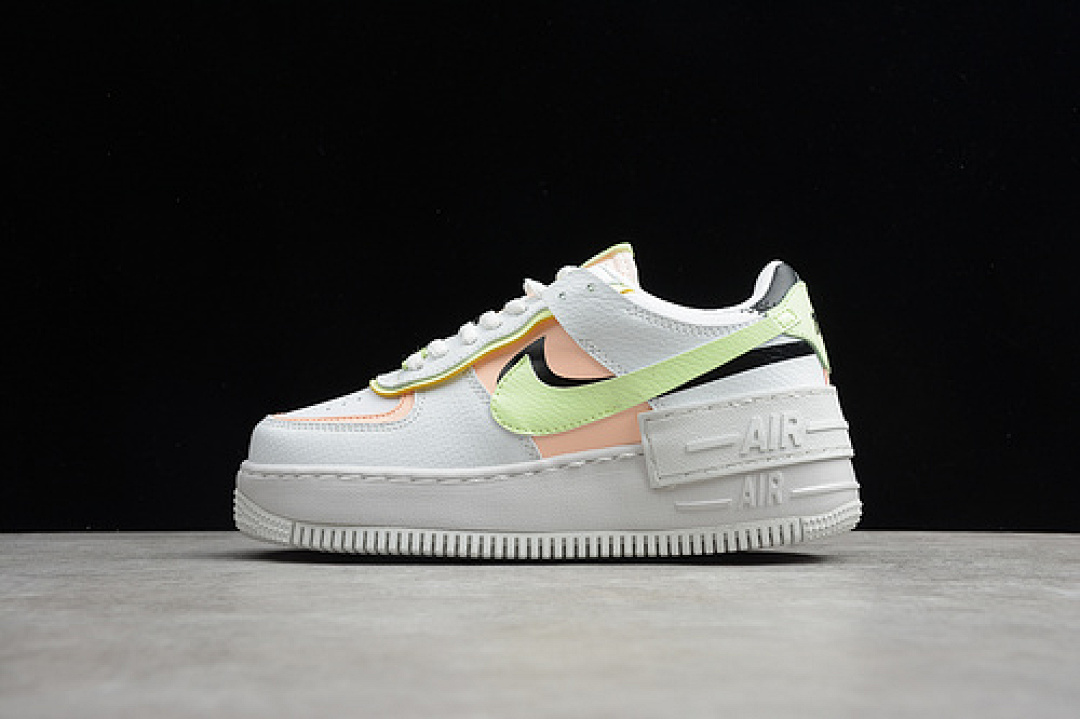 Nike [CI0919-107]-[AIR FORCE 1 SHADOW SUMMIT WHITE/BARELY VOLT/CRIMSON TINT]-[WOMAN:35-40], photo 1