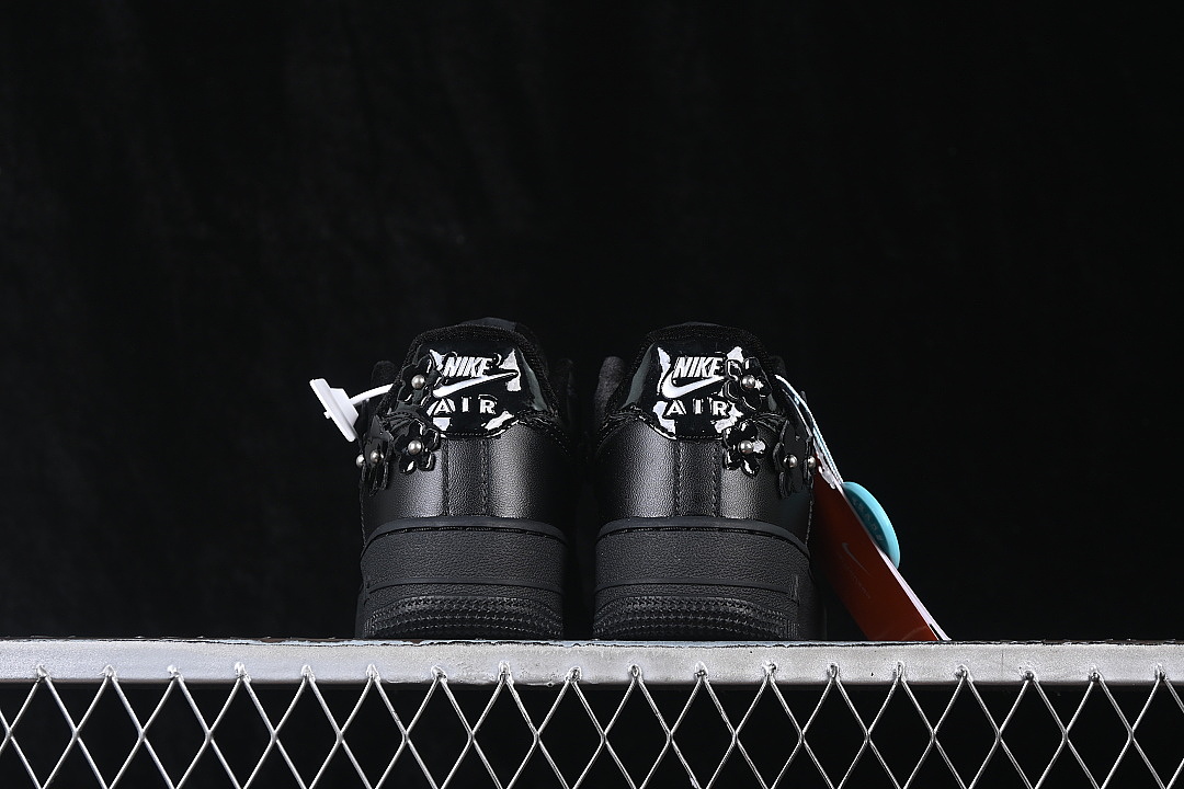 Nike [IR8637-001]-[AIR FORCE 1 07 LOW CASUAL SNEAKERS BLACK/INKINESS]-[WOMAN:35.5-39]-[MAN:40-40.5] - Image 13