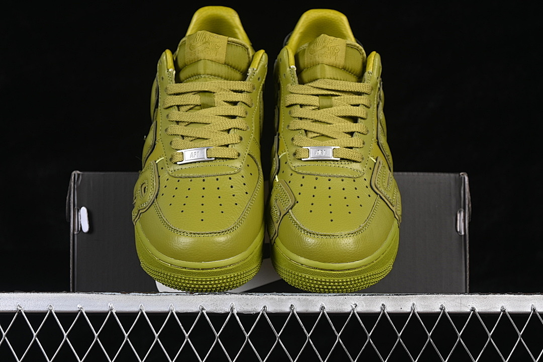 Nike [FQ7069-300]-[AIR FORCE 1 07 LOW CASUAL SHOES MATCHA GREEN/GREEN]-[WOMAN:36-39]-[MAN:40-47.5] - Image 13