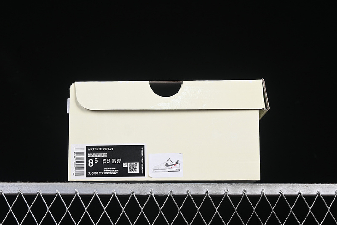 Nike [SJ6698-022]-[AIR FORCE 1 07 LOW WHITE/GREY]-[WOMAN:36-39]-[MAN:40-45] - Image 12