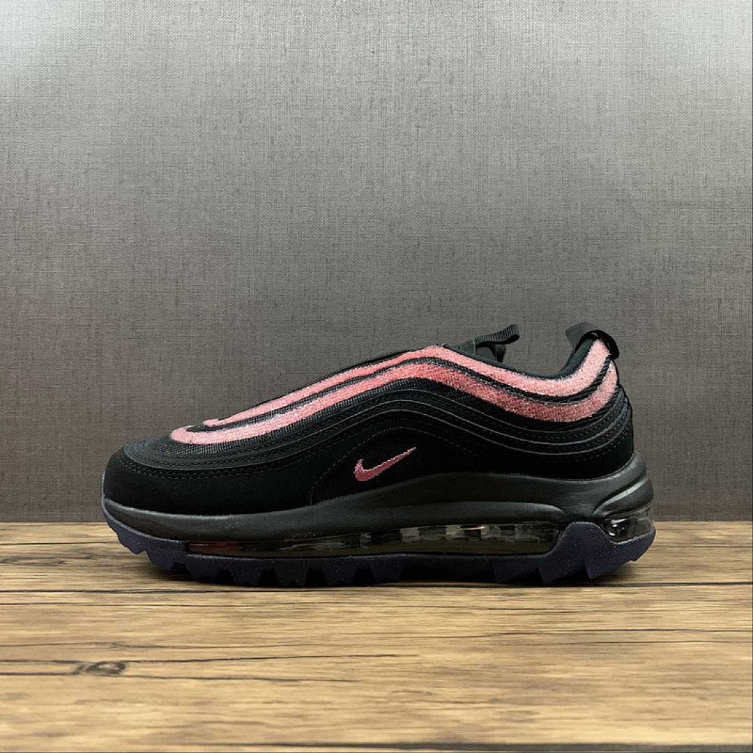 Nike SWAROVSKI X AIR MAX 97 GOLF NRG BLACK/ORACLE PINK/ANTHRACITE · DB4698-001, photo 1