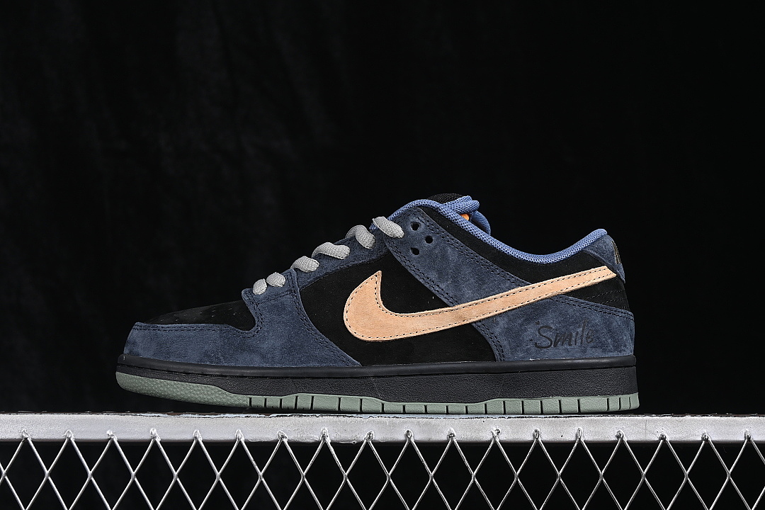 Unbranded [HF3063-002]-[SB DUNK LOW CASUAL SNEAKERS BLUE/BLACK]-[WOMAN:36-39]-[MAN:40-46], photo 1