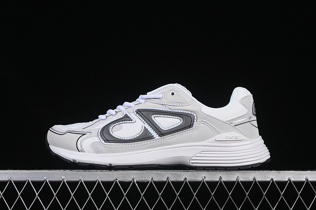 Dior [RUBBER CASUAL SPORTS SHOES GREY/WHITE]-[WOMAN:35-39]-[MAN:40-46] - Image 2