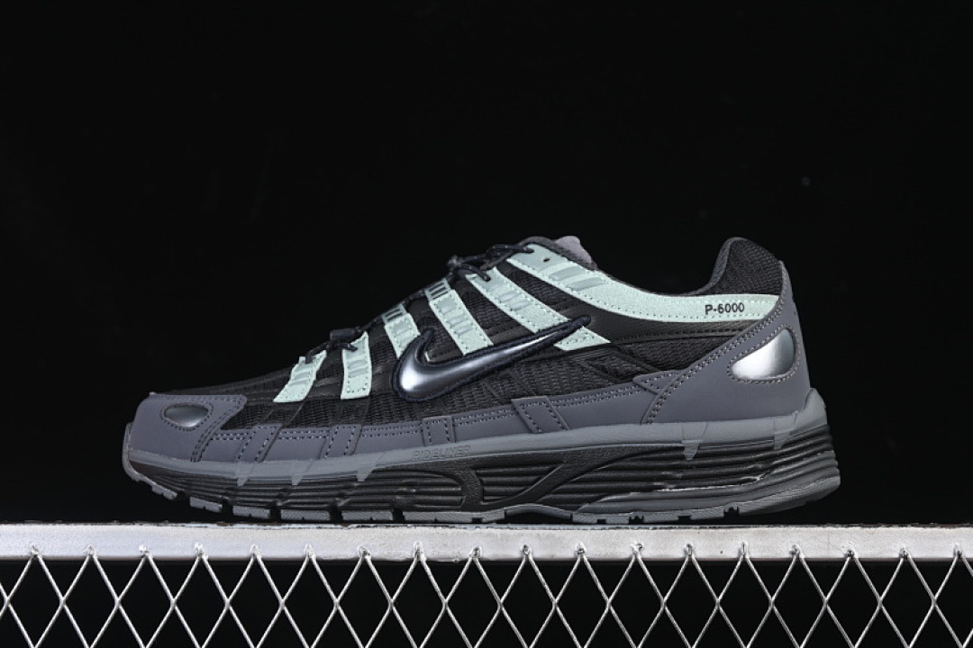 Nike [IM5997-060]-[P-6000 PRM CASUAL SPORTS DAD SHOES BLACK/BLUE]-[WOMAN:36-39]-[MAN:40-45], photo 1