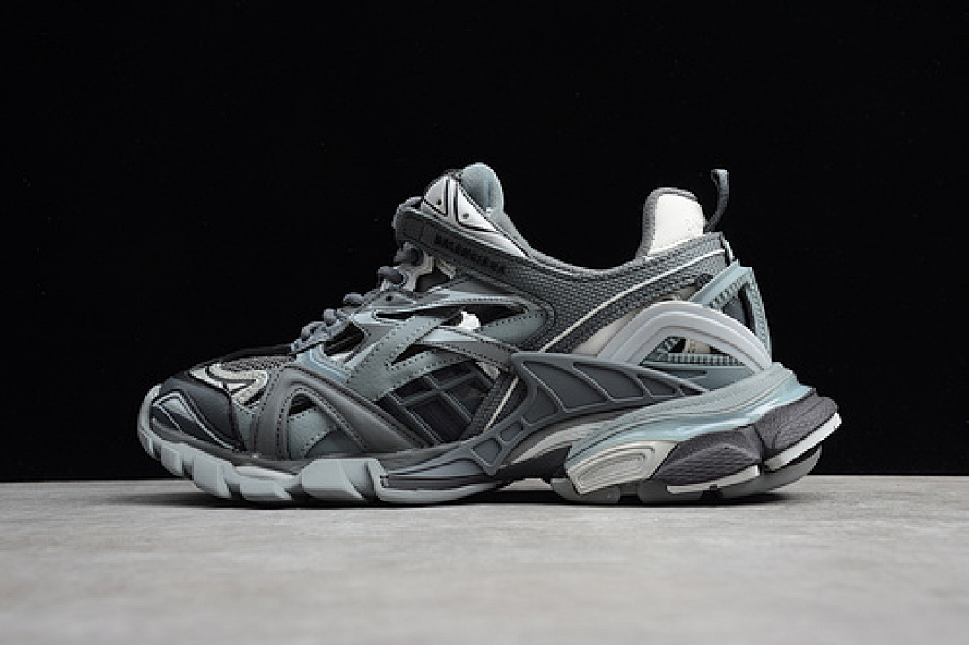 BA-LEN-CIAGA TESS.S.GOMMA SNEAKER GREY/GREY · ECBA82040308, photo 1