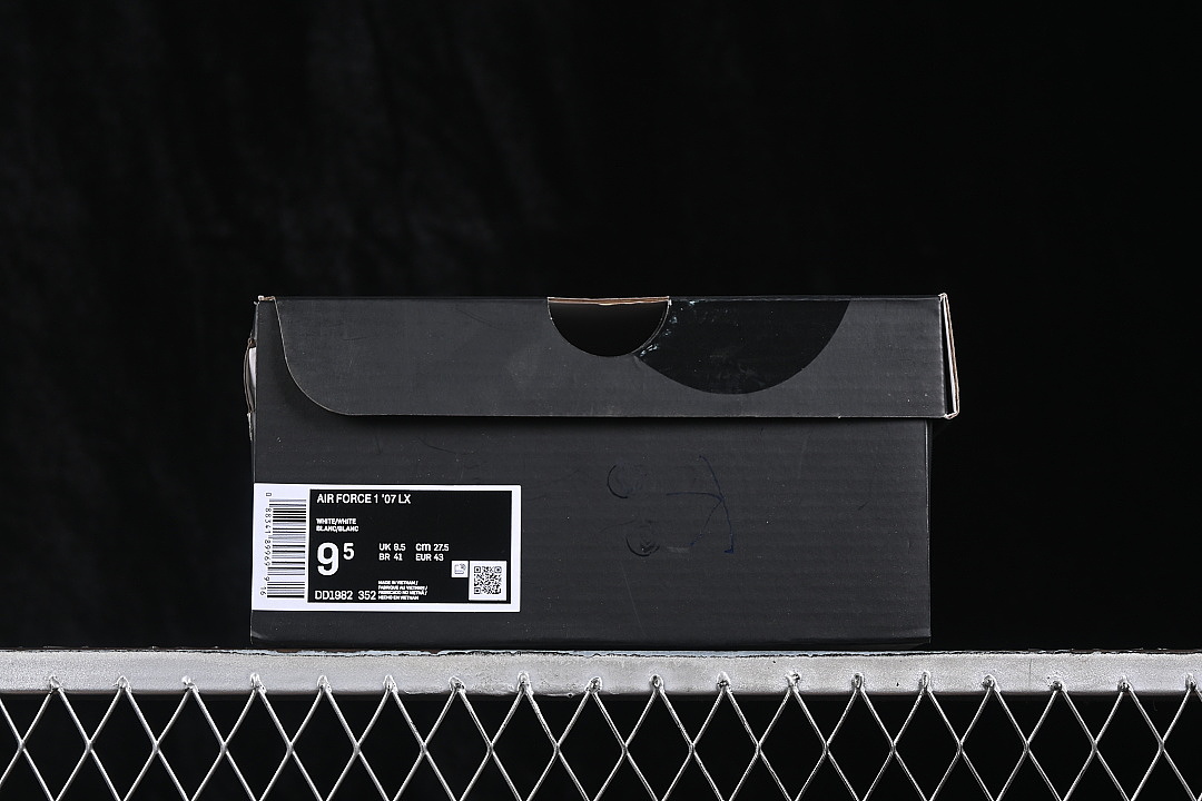Nike [DD1982-352]-[AIR FORCE 1 07 LOW CASUAL SNEAKERS WHITE/DARK GREY]-[WOMAN:36-39]-[MAN:40-45] - Image 12