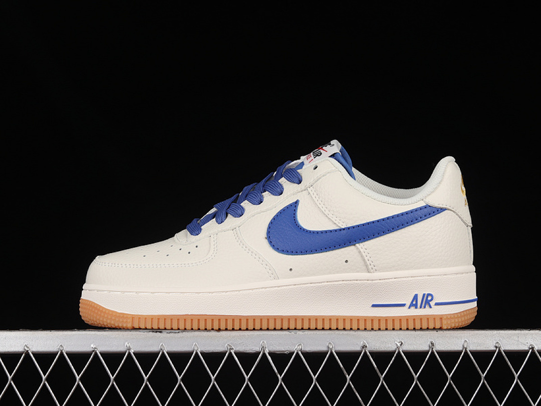 Nike Nike AIR FORCE 1 LOW 07 ROYAL BLUE/BEIGE/GUM · NN0613-011, photo 1