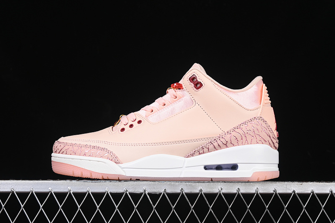 Jordan AIR Jordan 3 VALENTINE S DAY WASHED CORAL/GYM RED/SAIL · HJ0178-600, photo 1