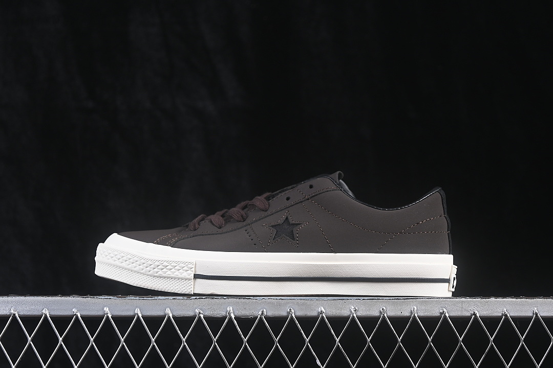 ONE STAR PRO CASUAL SKATE SHOES BLACK/WHITE · A02941C, photo 1