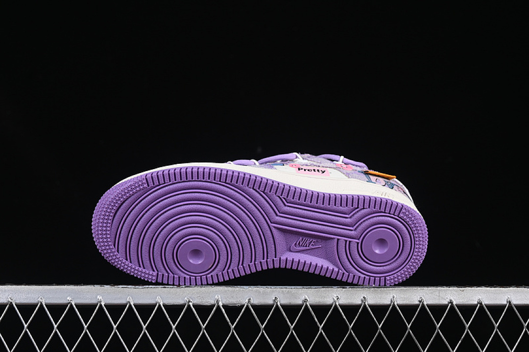 Nike [BD7700-220]-[AIR FORCE 1 07 LOW PURPLE STAR WHITE/PURPLE]-[WOMAN:36-39]-[MAN:40-45] - Image 15