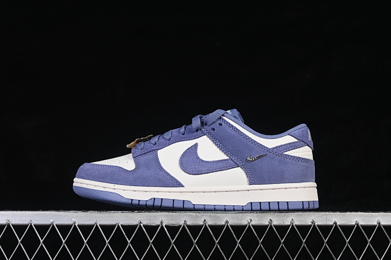 Nike DUNK LOW SAIL/METALLIC SILVER/WORLD INDIGO · IB4417-103, photo 1