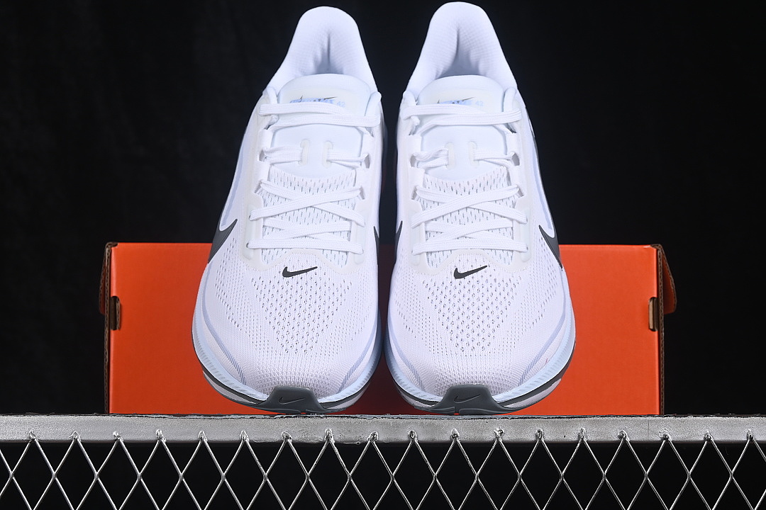 Nike [IB1873-103]-[AIR ZOOM PEGASUS 42 BREATHABLE RUNNING SHOES GREY/WHITE]-[WOMAN:39]-[MAN:40-46] - Image 12