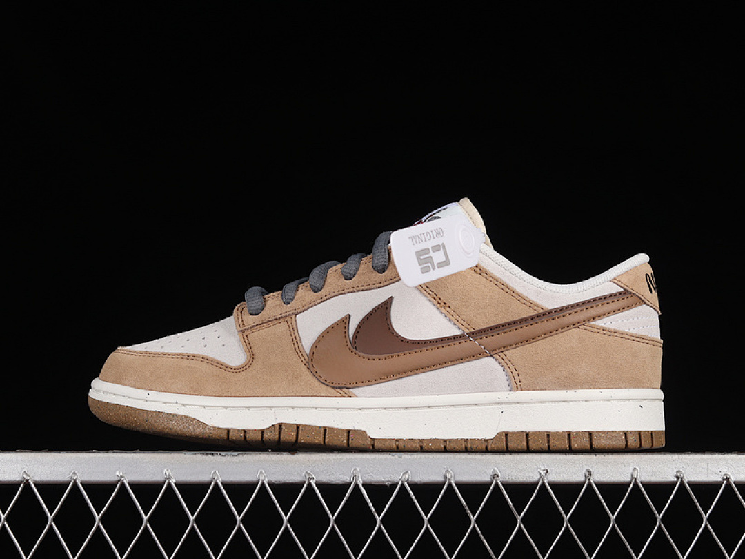 Unbranded [DO9457-115]-[SB DUNK LOW 85 WHITE/BROWN/KHAKI]-[WOMAN:36-39]-[MAN:40-46], photo 1