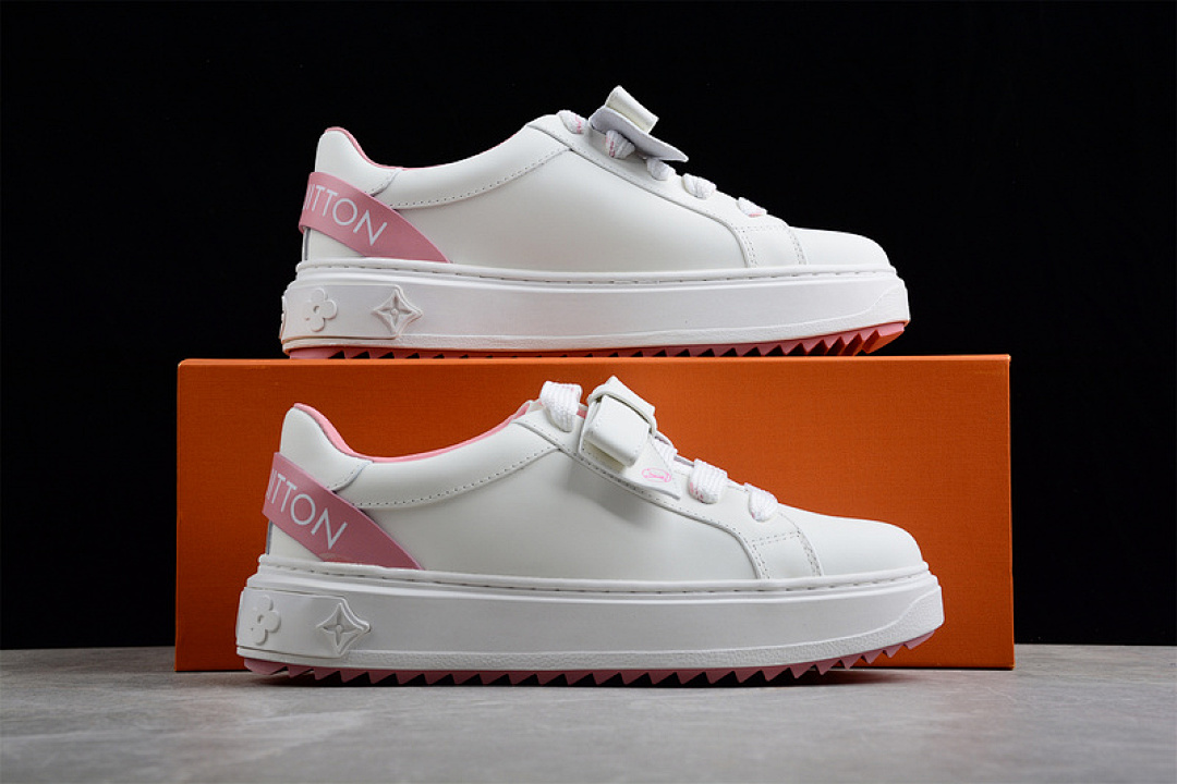 Louis Vuitton [L*V LOW SKATE SHOES WHITE/LIGHT PINK/WHITE]-[WOMAN:35-40] - Image 17