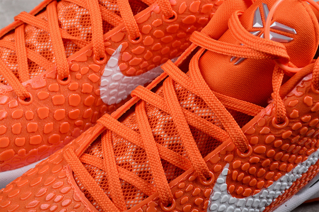 Nike [454142-800]-[ZOOM KOBE VI PROTRO ORANGE/WHITE/GREY]-[MAN:41-46] - Image 8