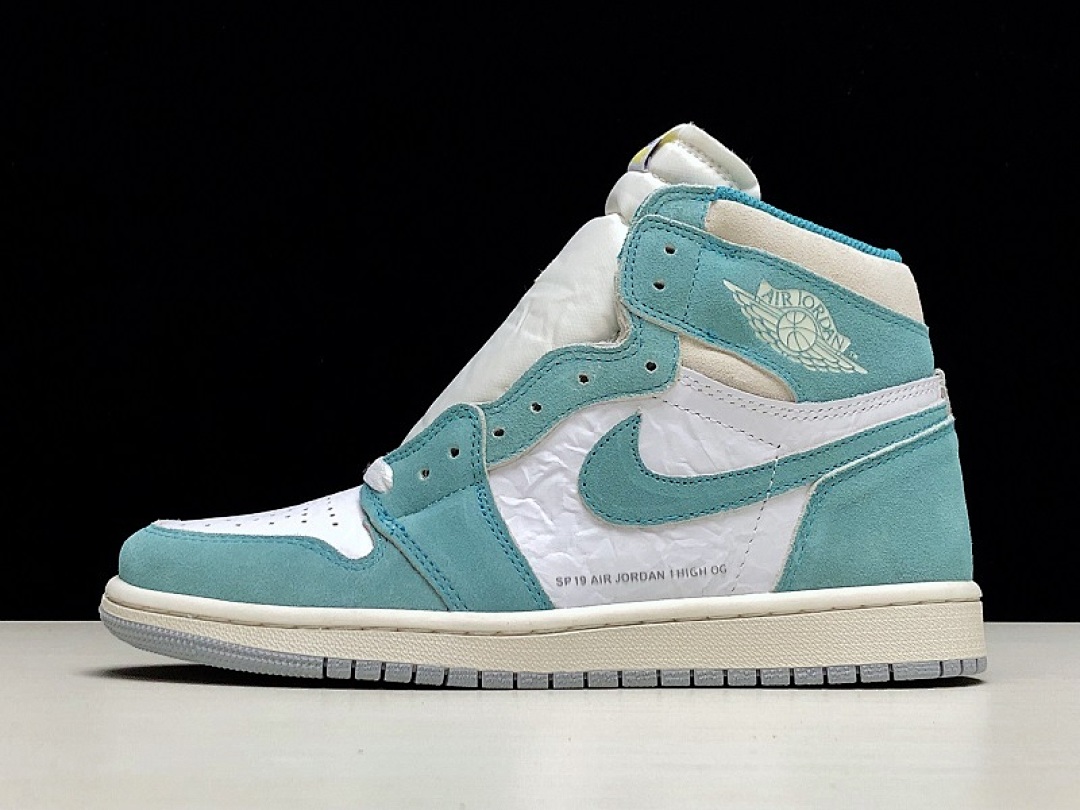Jordan H12 AIR Jordan 1 RETRO HIGH TURBO GREEN/SAIL-WHITE · 555088-311, photo 1