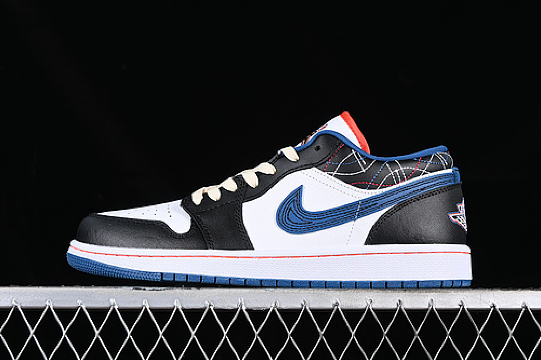 Jordan [FV3622-141]-[AIR JORDAN 1 LOW SE WHITE/BLUE/BLACK]-[WOMAN:35.5-39]-[MAN:40-47.5], photo 1