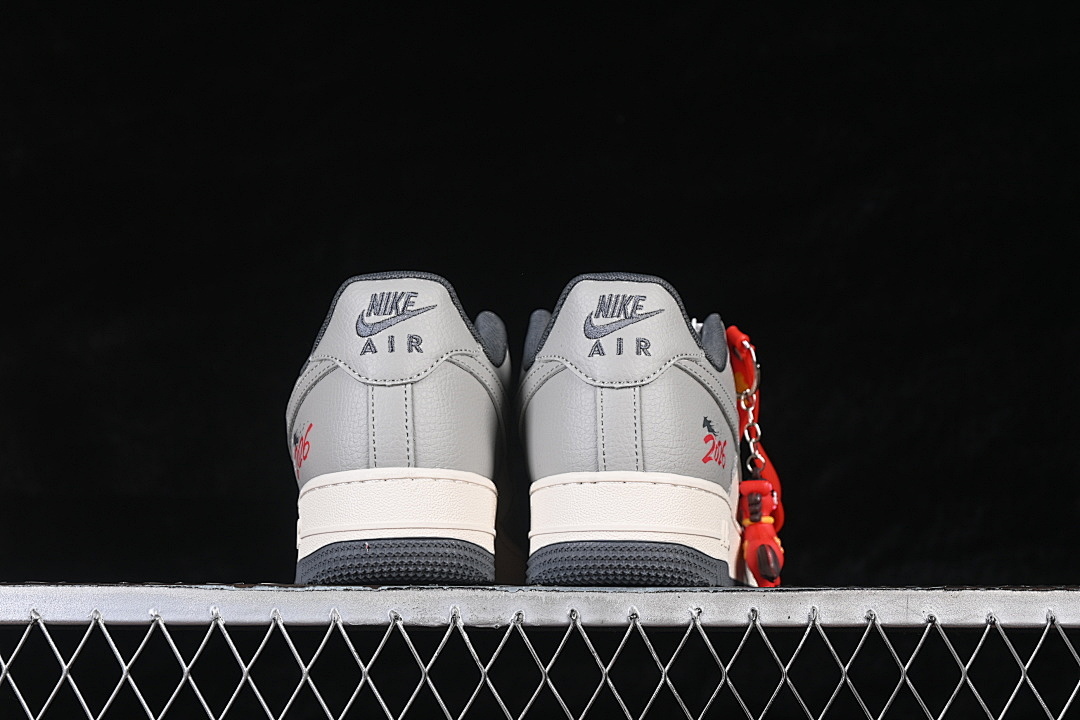 Nike [MZ9588-833]-[AIR FORCE 1 07 LOW CASUAL SNEAKERS WHITE/GREY]-[WOMAN:36-39]-[MAN:40-45] - Image 14