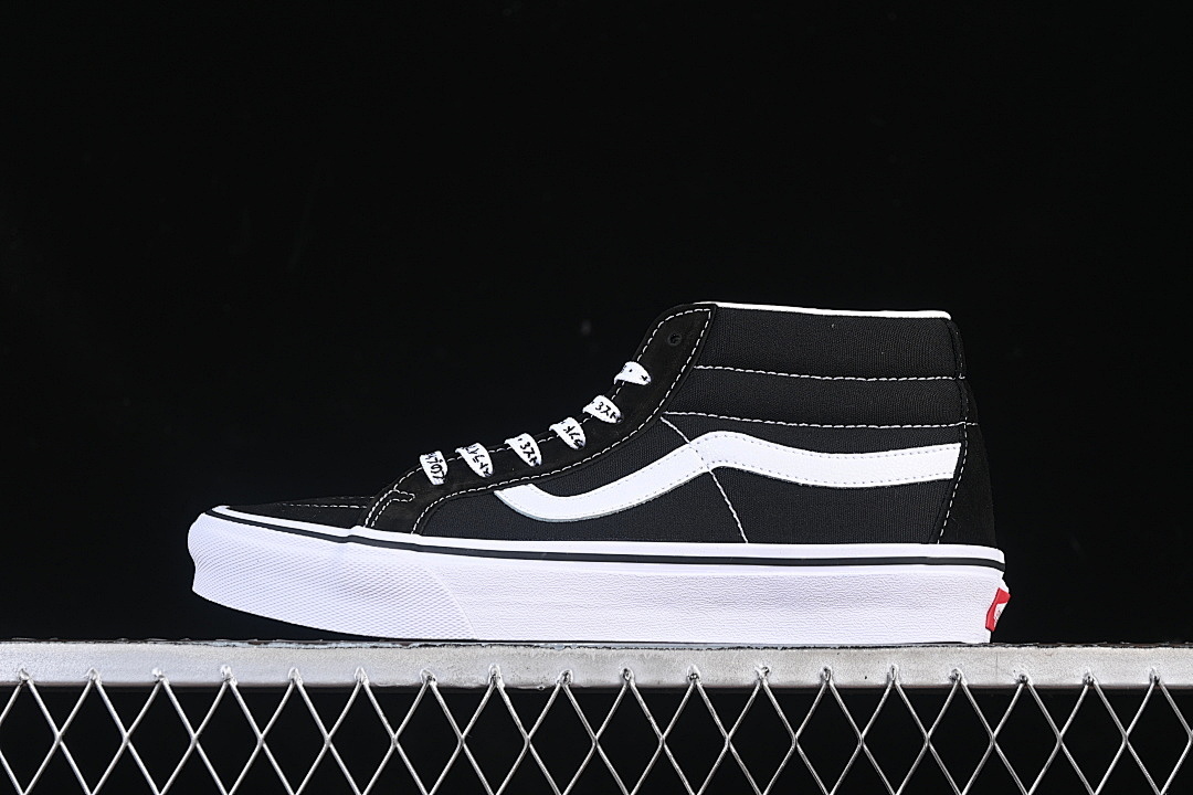 Unbranded [VN0A4UWIVNE]-[MID SIZED CASUAL SKATE SHOES BLACK/WHITE]-[WOMAN:35-39]-[MAN:40-44], photo 1