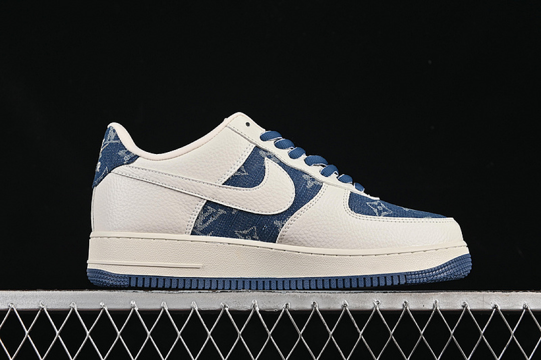Nike [SC9207-536]-[AIR FORCE 1 07 LOW LV WHITE/BLUE]-[WOMAN:36-39]-[MAN:40-45] - Image 15