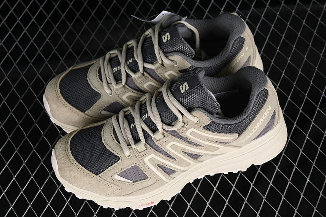 On Running [471378-26]-[X MISSION 4 SUEDE OUTDOOR OFF ROADING KHAKI/DARK GRAY]-[WOMAN:36-39]-[MAN:40-45] - Image 10