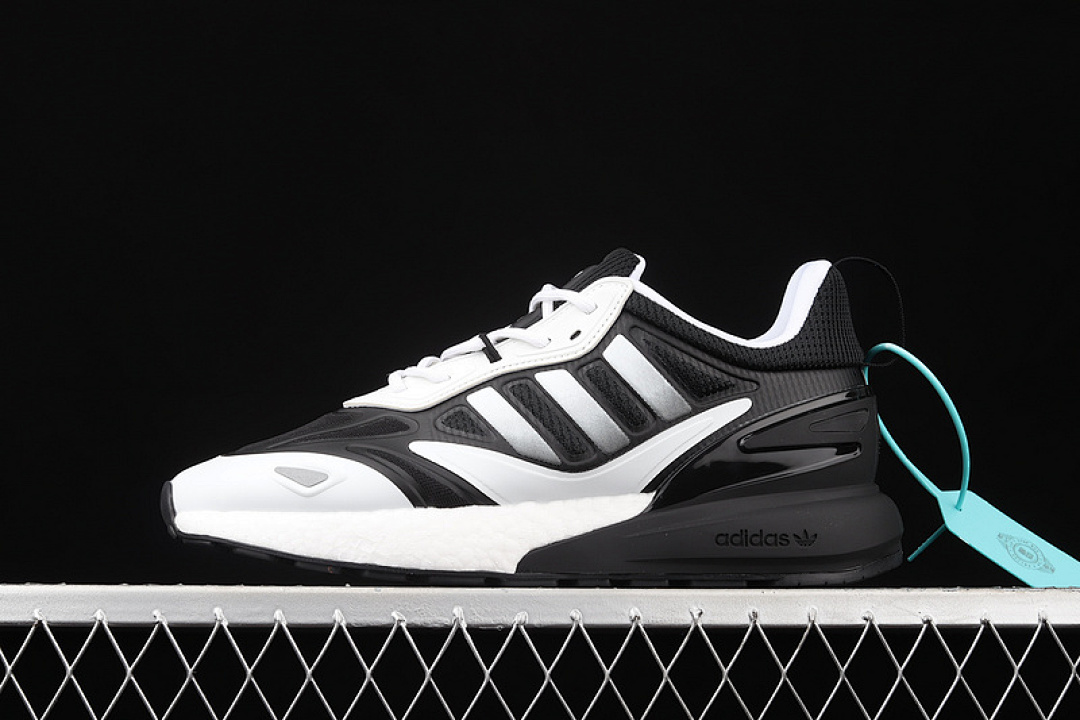 Unbranded [GZ9081]-[ZX 2K BOOST SHOES CORE BLACK/SILVER/CLOUD WHITE]-[WOMAN:36-39]-[MAN:40-45], photo 1
