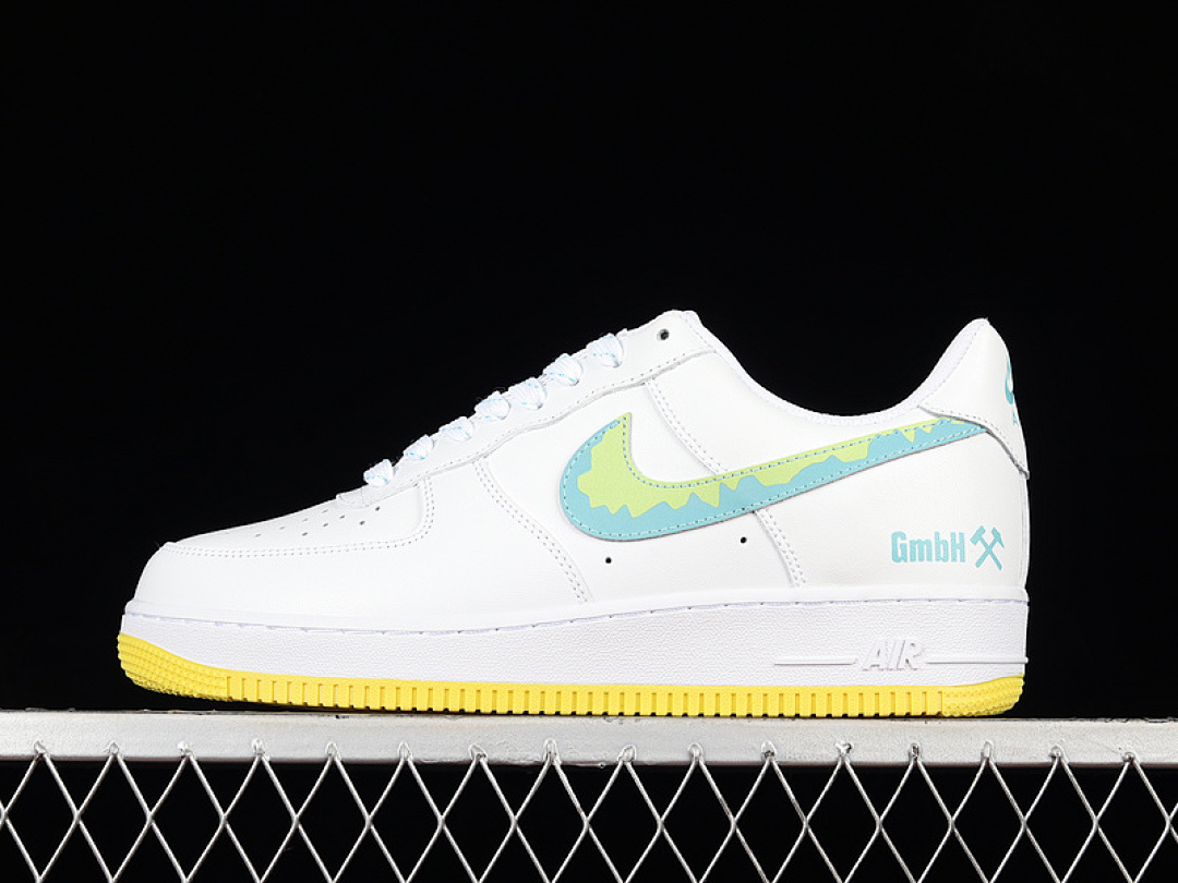 Nike [AF1234-001]-[AIR FORCE 1 LOW 07 WHITE/BLUE/GREEN]-[WOMAN:36-39]-[MAN:40-45], photo 1