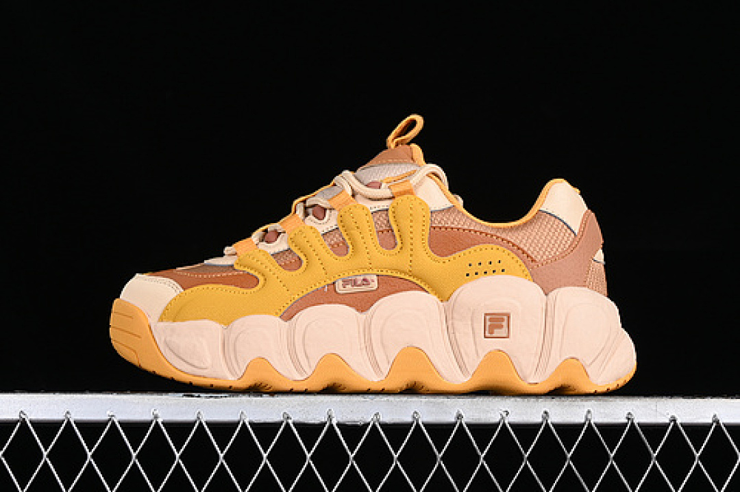 Fila [F12W342103FSI]-[FILA GREY/BROWN/YELLOW]-[WOMAN:35-40], photo 1