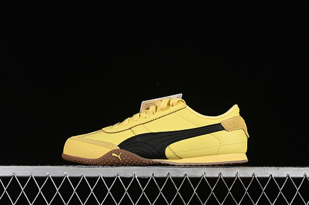 Puma [402186-05]-[PUMA BELLA UT LEATHER YELLOW/BLACK]-[WOMAN:36-39]-[MAN:40-45], photo 1