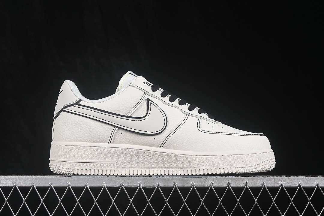 Nike [DN9688-118]-[AIR FORCE 1 07 LOW CASUAL SNEAKERS WHITE/BLACK]-[WOMAN:36-39]-[MAN:40-45] - Image 15