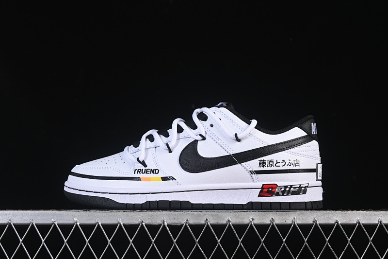 Nike SB DUNK LOW WHITE/BLACK · DD1391-100, photo 1