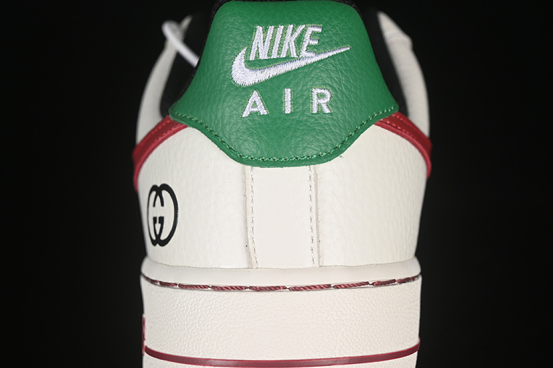 Nike [LW9279-012]-[AIR FORCE 1 07 LOW WHITE/RED/GREEN]-[WOMAN:36-39]-[MAN:40-45] - Image 7