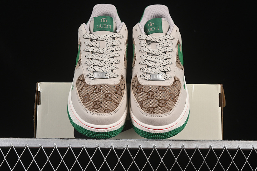 Nike [LW9279-003]-[AIR FORCE 1 07 LOW GREY/BROWN/GREEN]-[WOMAN:36-39]-[MAN:40-45] - Image 13