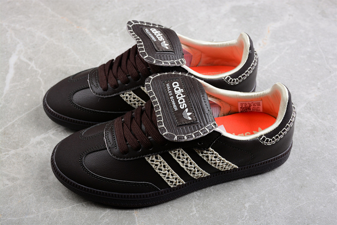 Adidas [FX7517]-[WALES BONNER X SAMBA SHOES BLACK/CREAM WHITE/CORE BLACK]-[WOMAN:36-39]-[MAN:40-45] - Image 9