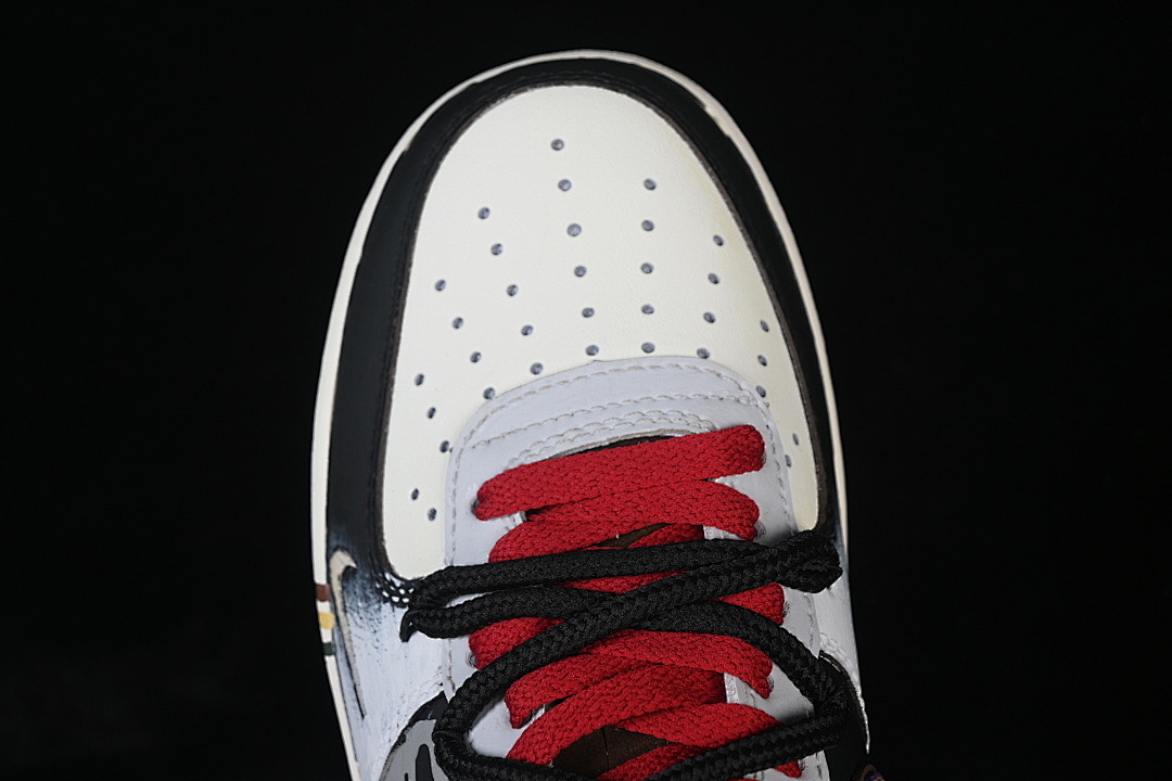 Nike [LJ8822-121]-[AIR FORCE 1 07 LOW CASUAL SNEAKERS WHITE/BLACK/GREY]-[WOMAN:36-39]-[MAN:40-45] - Image 10