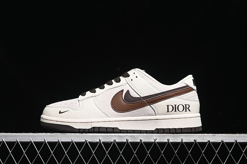 Nike SB DUNK LOW BEIGE/BLACK/BROWN · XD6188-046, photo 1