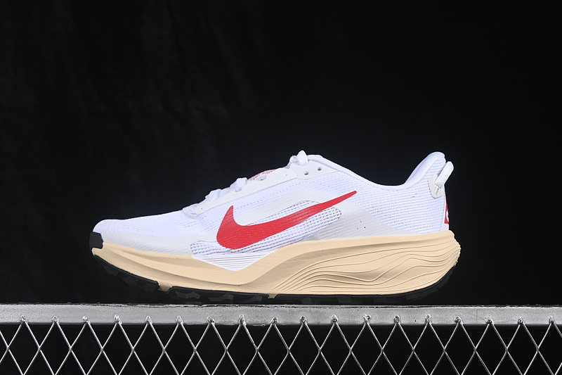 Nike Nike PEGASUS TRAIL SHOCK ABSORBING RUNNING SHOES WHITE/RED · HV8116-004, photo 1