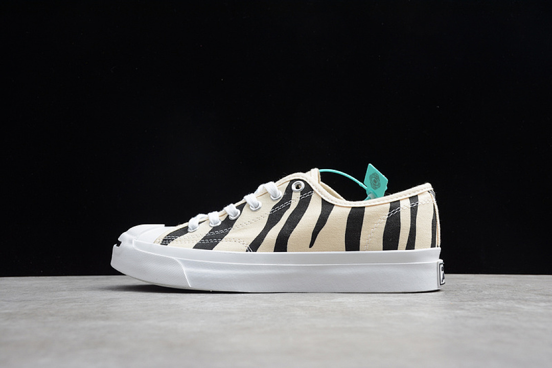 Converse [165028C]-[JACK PURCELL ARCHIVE PRINT LOW TOP IN BLACK/GREIGE/WHITE]-[UNISEX:35-44], photo 1