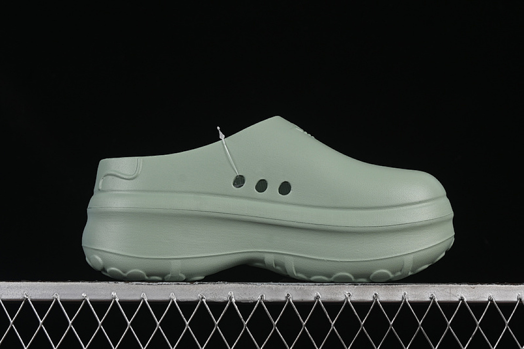 Adidas [IE7053]-[ADIFOM STAN SMITH PLATFORM MULE SILVER GREEN/SILVER GREEN/CORE BLACK]-[UNISEX:36-45] - Image 16