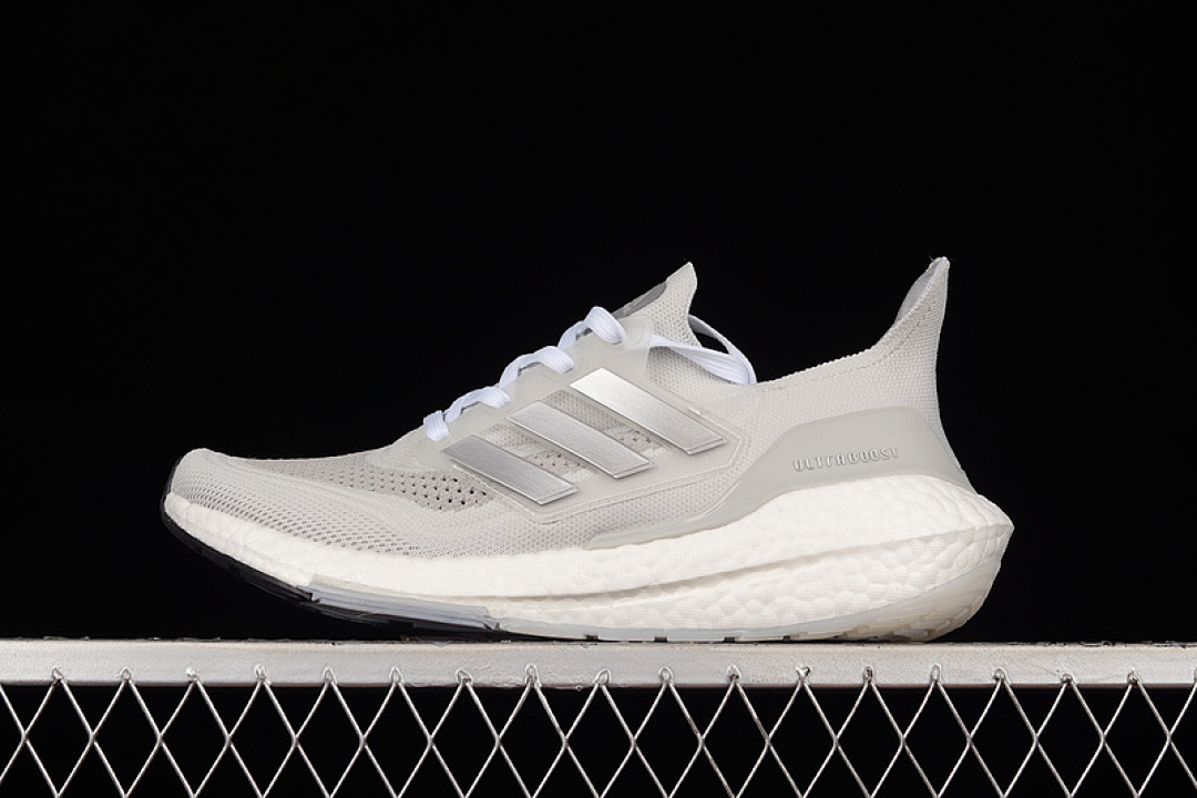 Unbranded [GV7724]-[ULTRA BOOST 21 CONSORTIUM SHOES LIGHT GREY/CLOUD WHITE/SILVER]-[UNSIEX:36-45], photo 1