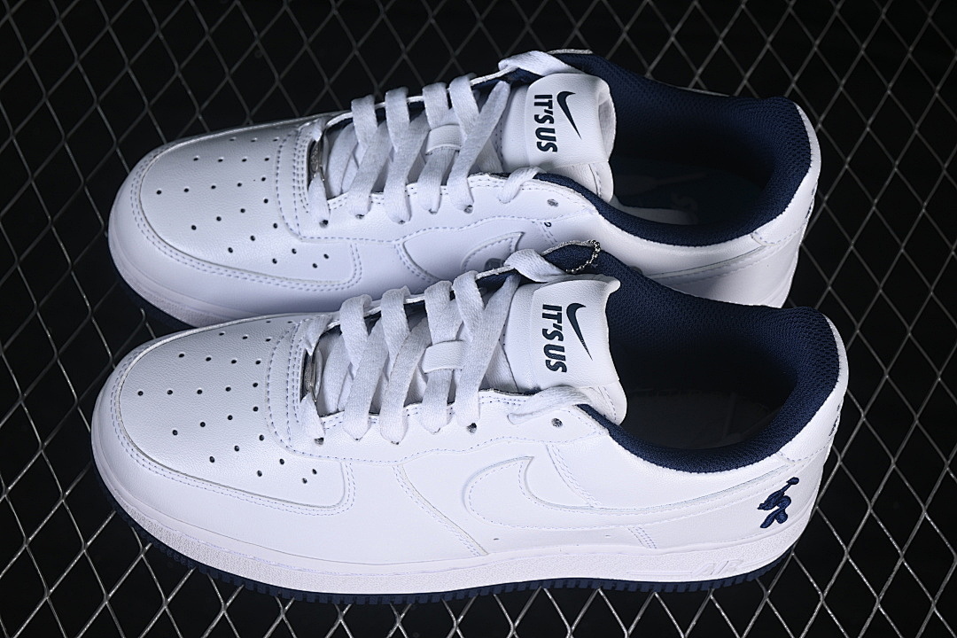 Nike [IB5720-100]-[AIR FORCE 1 LOW WHITE/WHITE/MIDNIGHT NAVY/DARK POWDER BLUE]-[MAN:40-47.5] - Image 11
