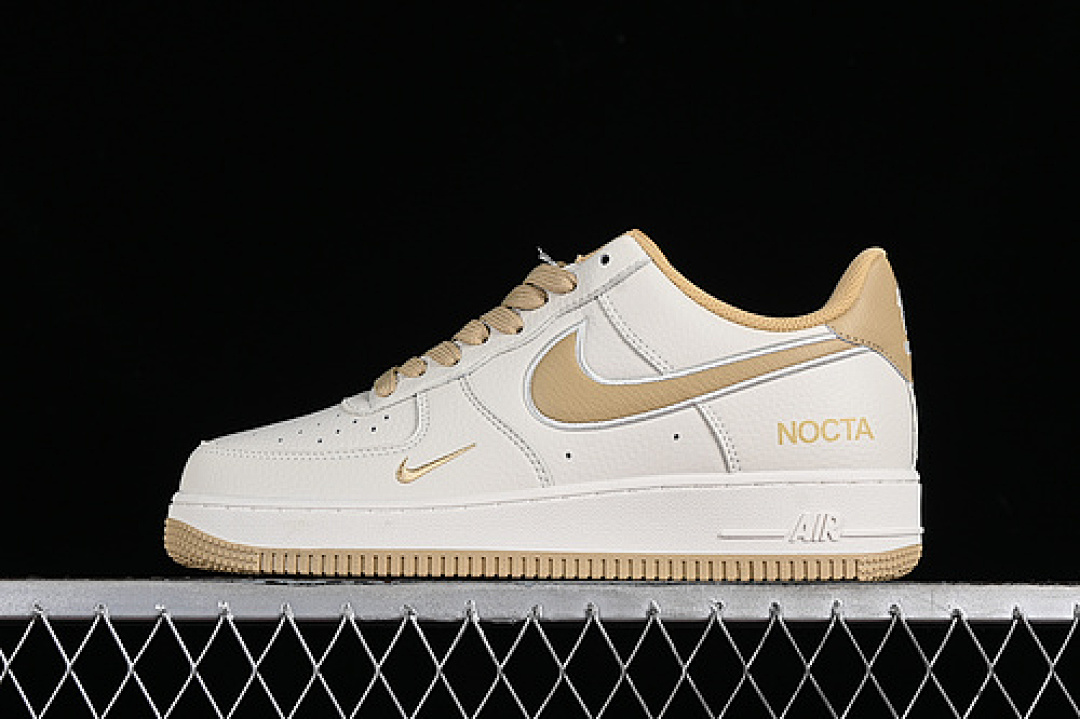 Nike [NO0224-028]-[NOCTA AIR FORCE 1 07 LOW WHITE/YELLOW]-[WOMAN:36-39]-[MAN:40-45], photo 1