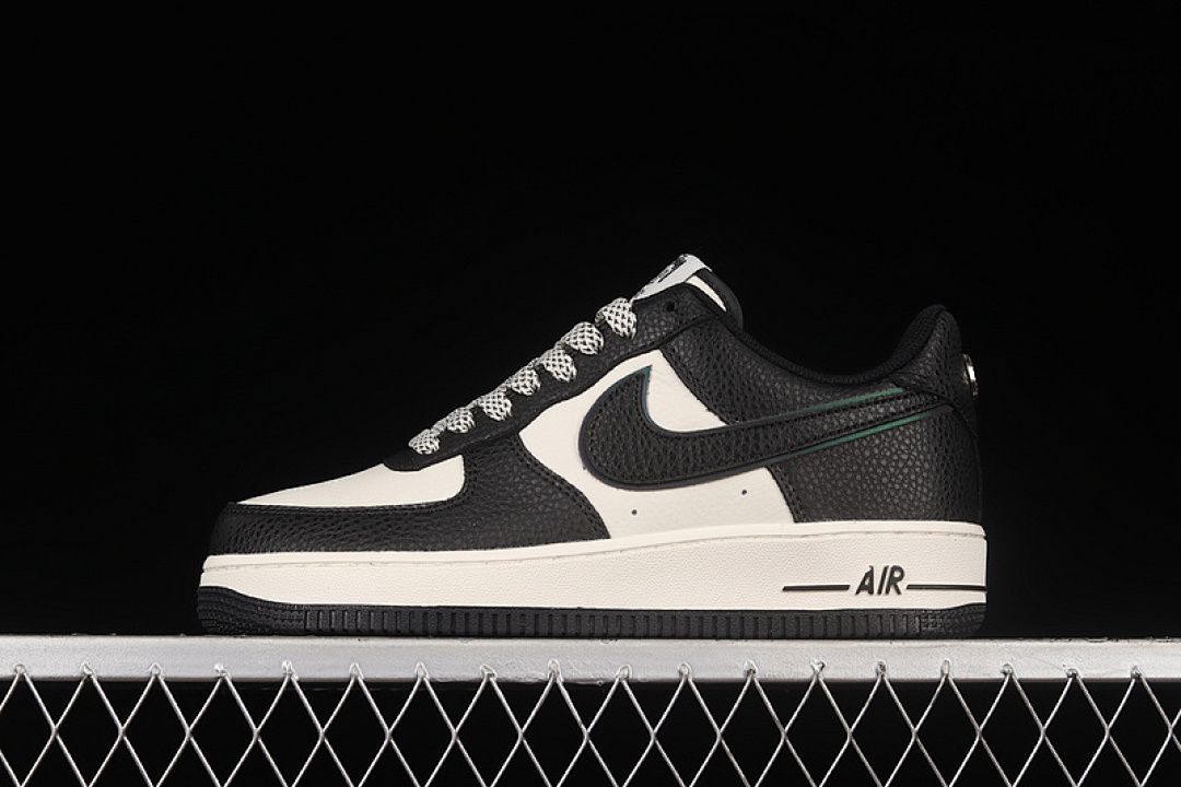 Nike [ST2022-618]-[STUSSY X AIR FORCE 1 LOW 07 SU19 BLACK/WHITE/BEIGE]-[WOMAN:36-39]-[MAN:40-45], photo 1