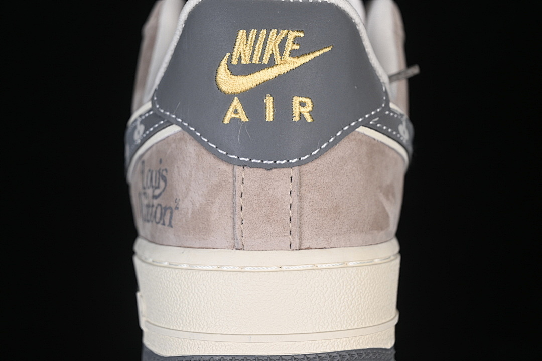 Nike [KL1688-003]-[AIR FORCE 1 07 LOW CASUAL SNEAKERS BROWN/GREY]-[WOMAN:36-39]-[MAN:40-45] - Image 7