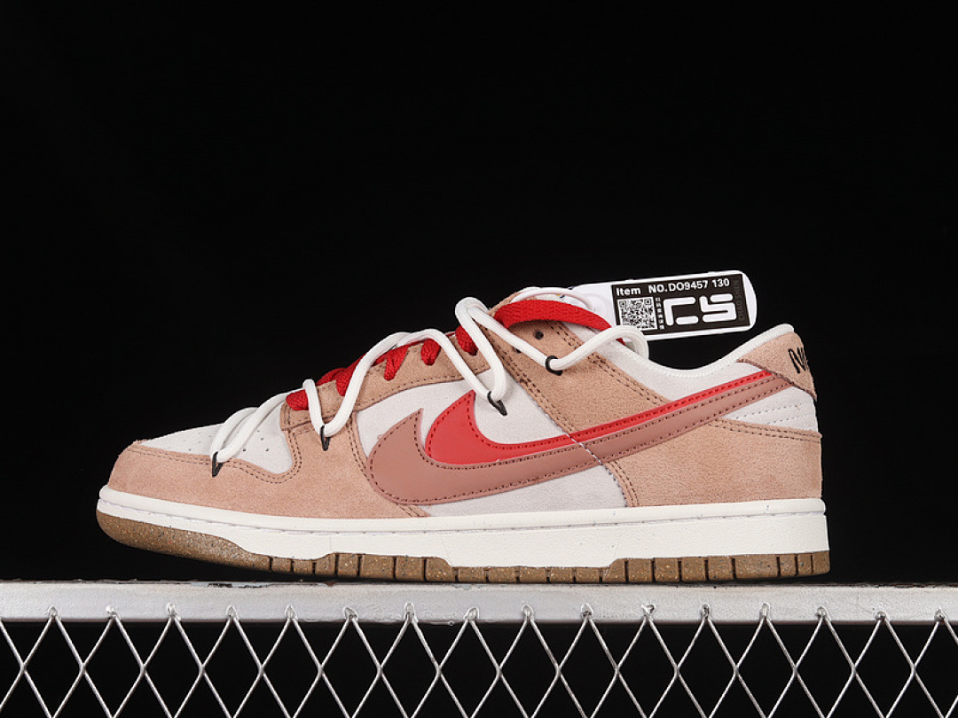 Nike SB DUNK LOW 85 WHITE/BROWN/PINK · DO9457-130, photo 1