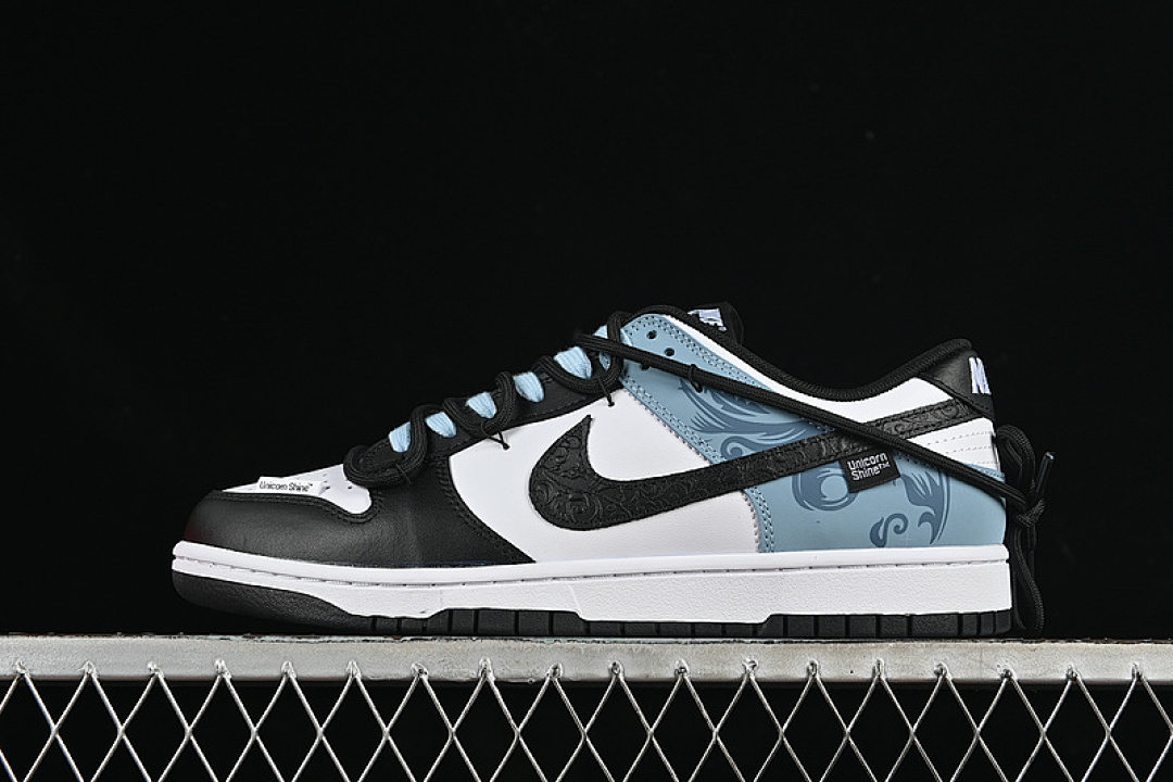 Unbranded [DD1503-101]-[SB DUNK LOW WHITE/BLACK/BLUE]-[MAN:40-45], photo 1