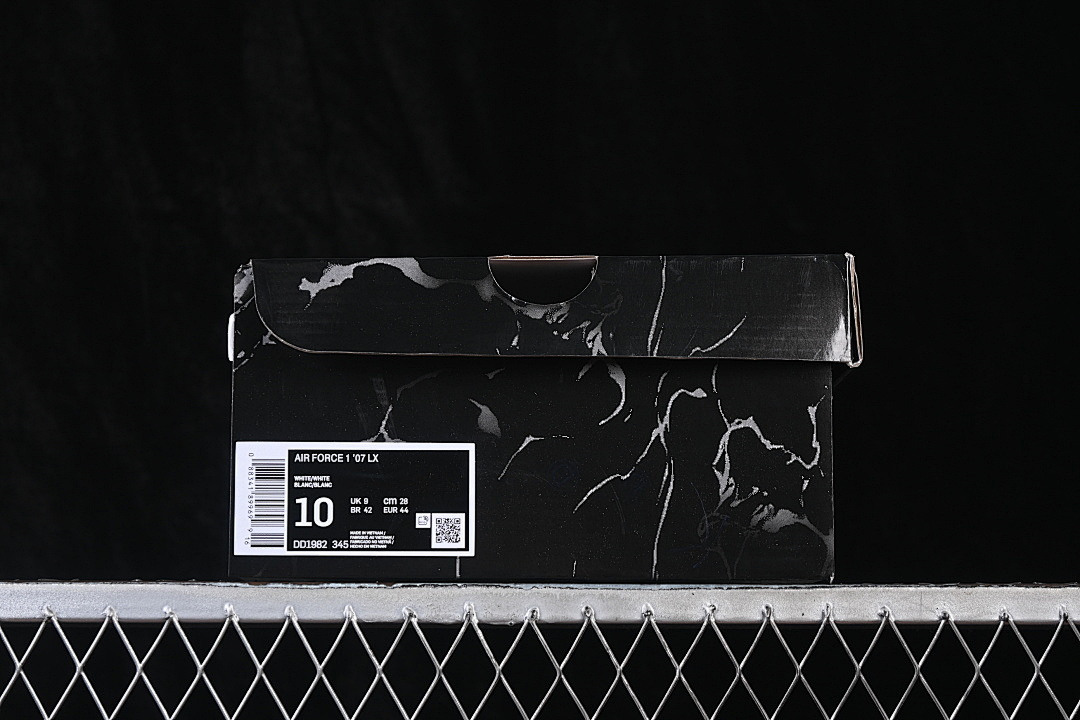 Nike [DD1982-345]-[AIR FORCE 1 07 LOW CASUAL SNEAKERS WHITE/BLACK/WHITE]-[WOMAN:36-39.5]-[MAN:40-45] - Image 12