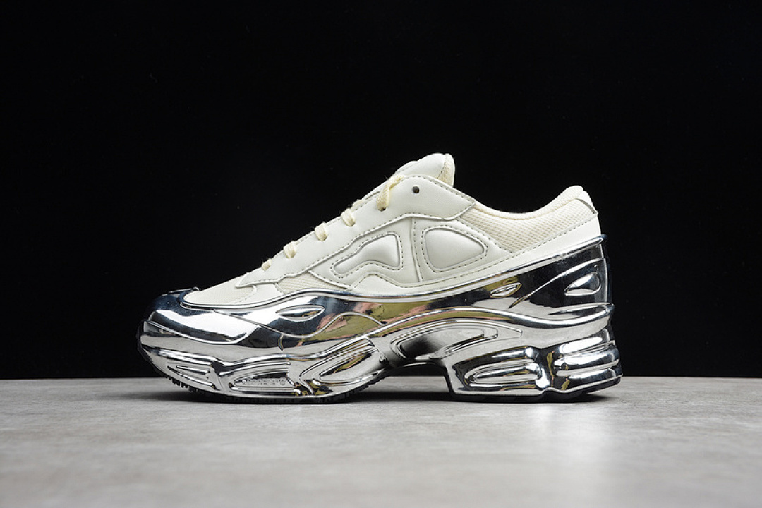 Unbranded [EE7945]-[RAF SIMONS X OZWEEGO MIRRORED CREAM WHITE/SILVER METALLIC/SILVER (METALLIC]), photo 1