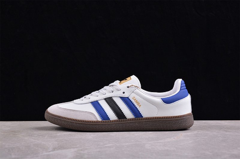 Adidas Adidas SAMBA OG W WHITE/GREY/BLUE/BLACK · ID1382, photo 1